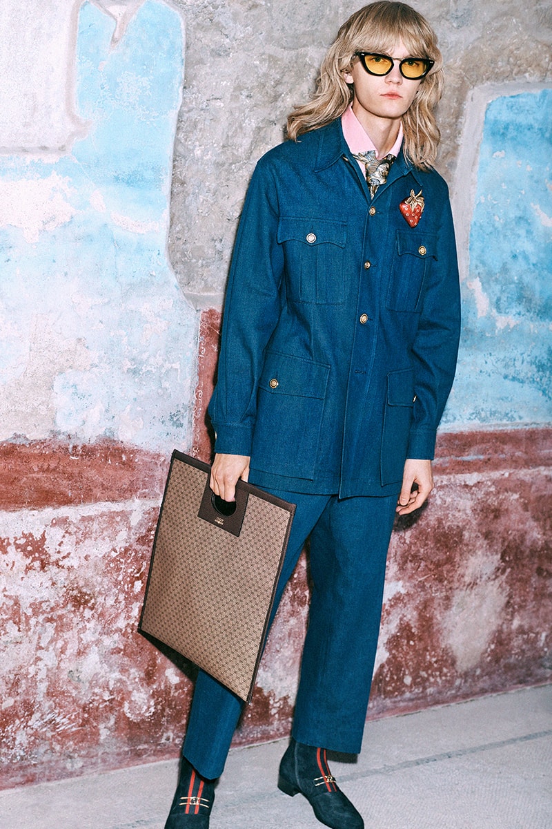 Gucci Pre Fall 2019 Collection Lookbook Harmony Korine Archaeological Park of Pompeii Herculaneum Mr Peanut The Face Harmony Korine