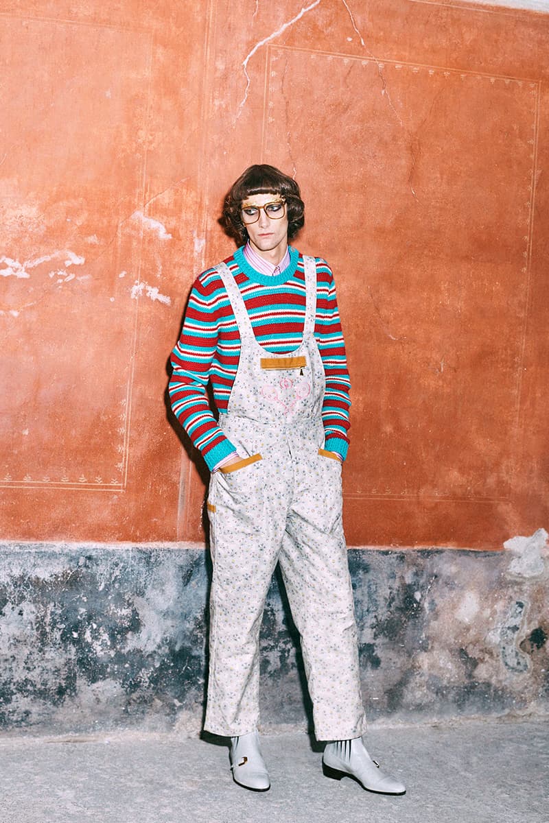 Gucci Pre Fall 2019 Collection Lookbook Harmony Korine Archaeological Park of Pompeii Herculaneum Mr Peanut The Face Harmony Korine