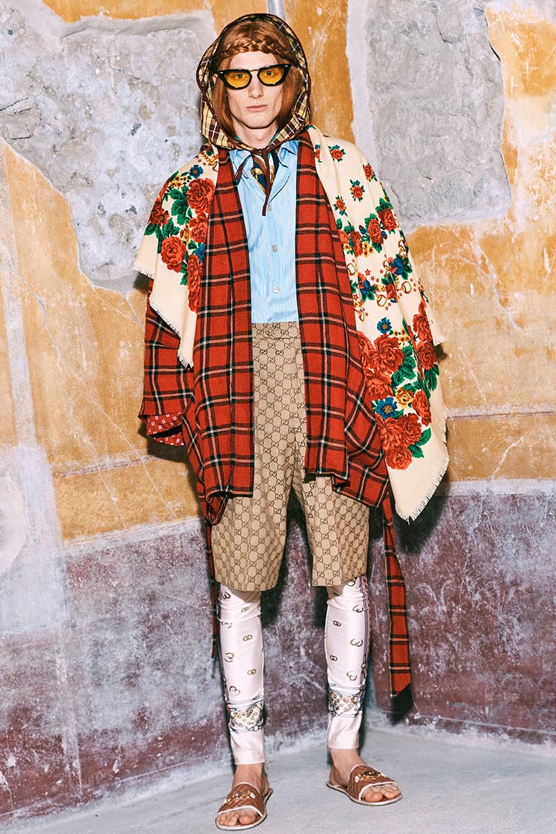 Gucci Pre Fall 2019 Collection Lookbook Harmony Korine Archaeological Park of Pompeii Herculaneum Mr Peanut The Face Harmony Korine