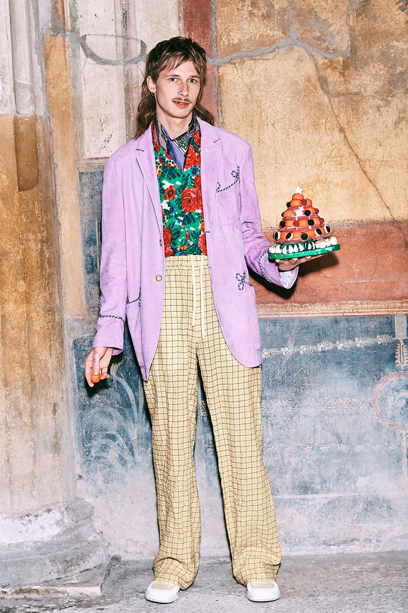 Gucci Pre Fall 2019 Collection Lookbook Harmony Korine Archaeological Park of Pompeii Herculaneum Mr Peanut The Face Harmony Korine