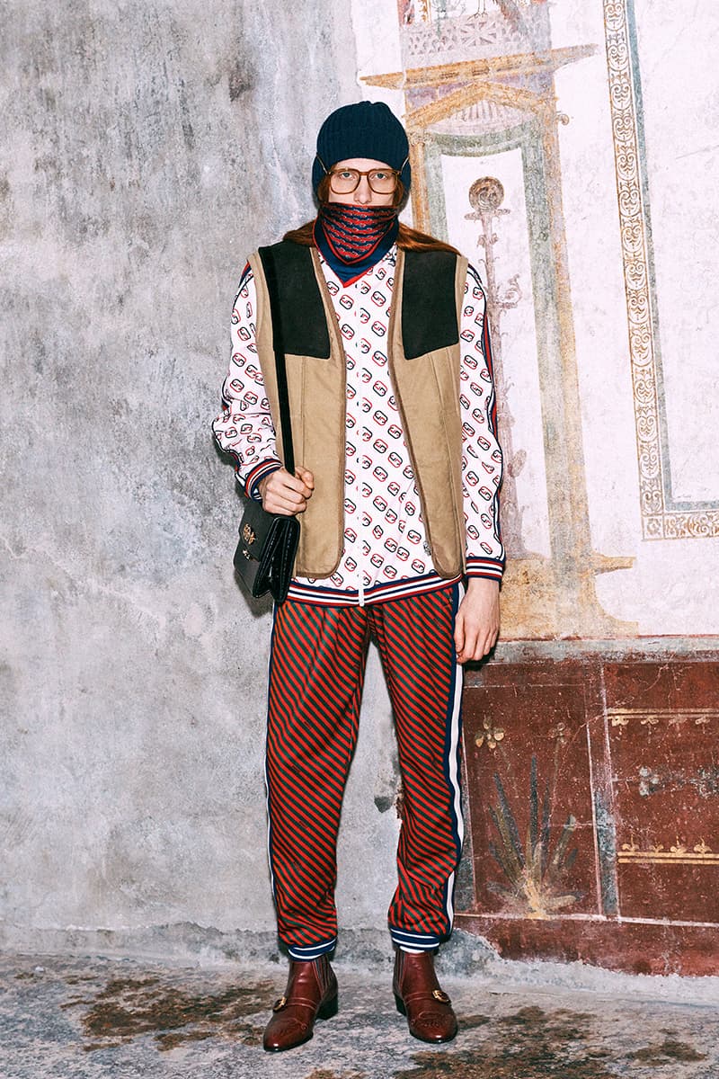 Gucci Pre Fall 2019 Collection Lookbook Harmony Korine Archaeological Park of Pompeii Herculaneum Mr Peanut The Face Harmony Korine