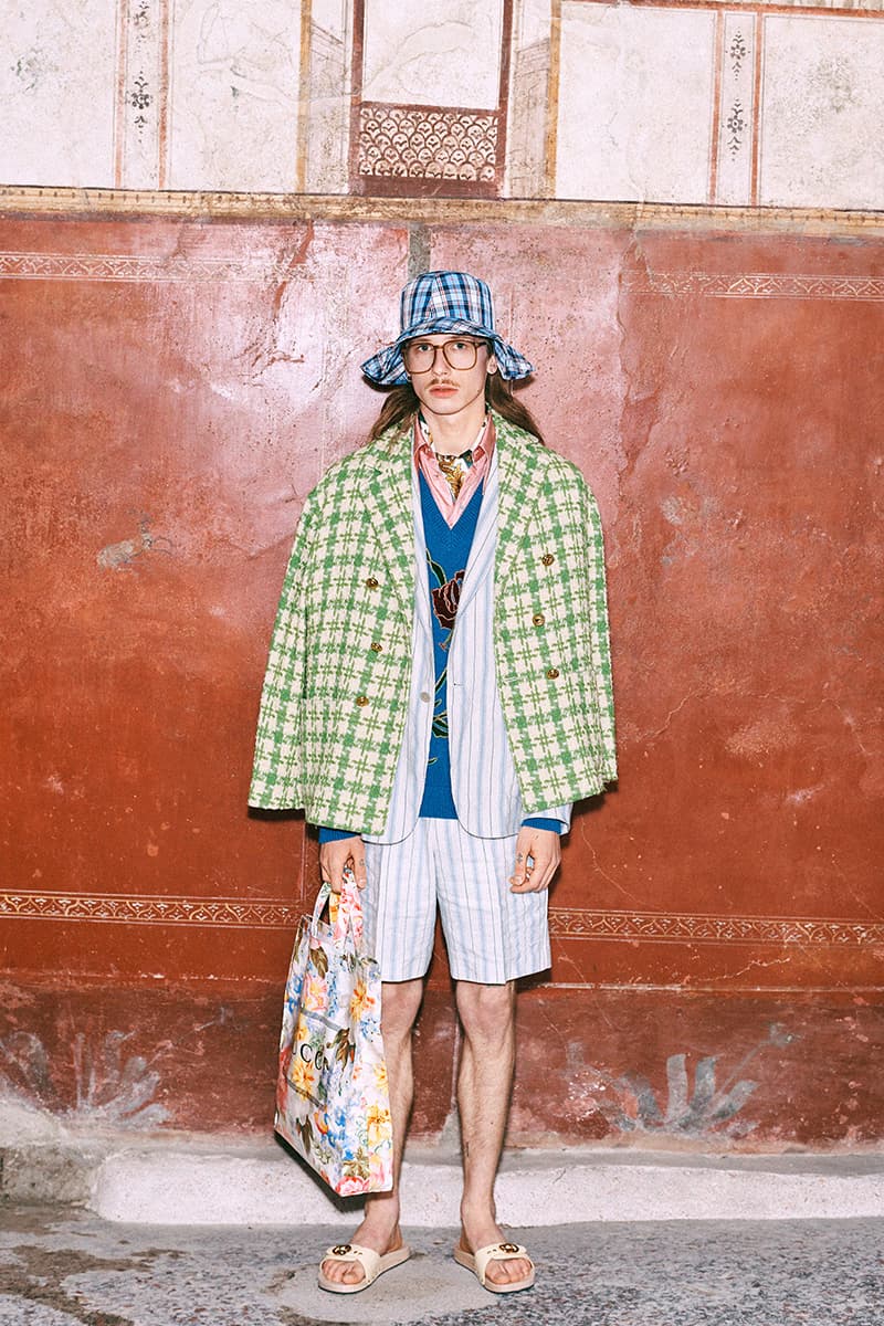 Gucci Pre Fall 2019 Collection Lookbook Harmony Korine Archaeological Park of Pompeii Herculaneum Mr Peanut The Face Harmony Korine