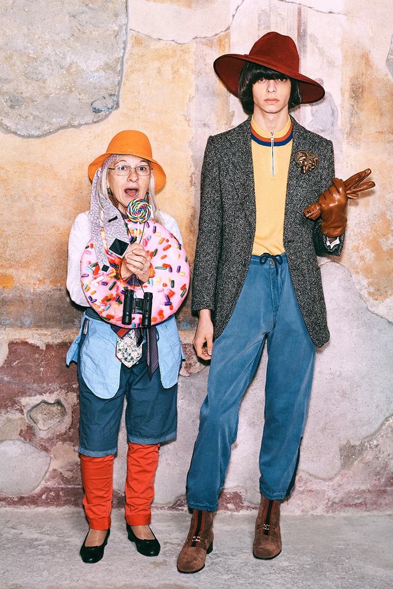 Gucci Pre Fall 2019 Collection Lookbook Harmony Korine Archaeological Park of Pompeii Herculaneum Mr Peanut The Face Harmony Korine