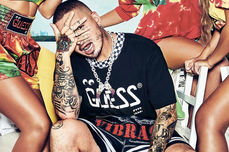 J Balvin x 'Guess Vibras' Collaboration Details Collab Clothing Fashion Cop Purchase Buy Lookbook Lookbooks