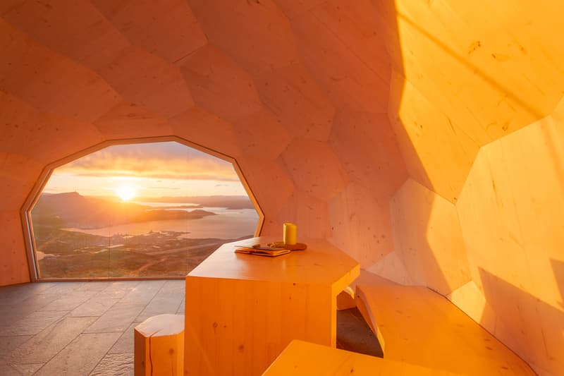 Hammerfest Hiking Cabins Provides Perfect Resting Spots For Hikers images Norway SPINN Arkitekter Norwegian Trekking Association