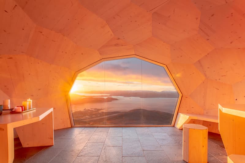 Hammerfest Hiking Cabins Provides Perfect Resting Spots For Hikers images Norway SPINN Arkitekter Norwegian Trekking Association