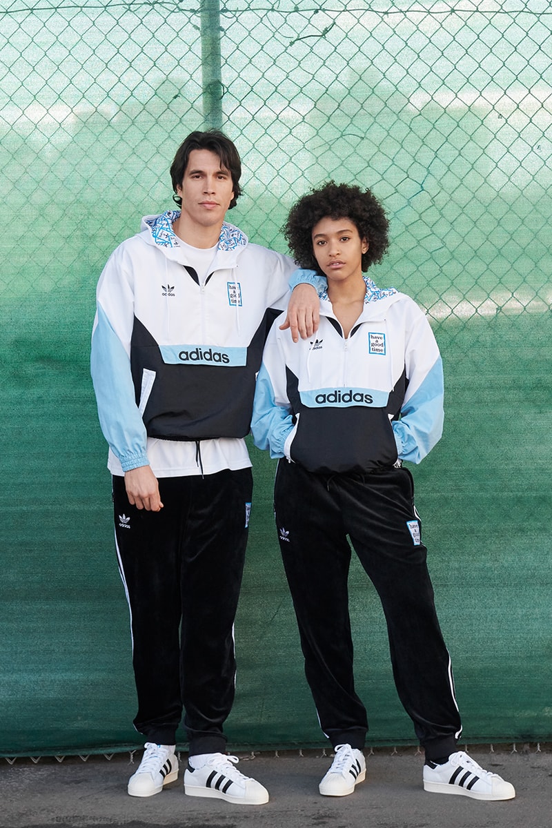 have a good time x adidas Originals Spring Summer 2019 Collaboration collection release date info january 19 2019 drop buy gazelle super track suit superstar japan
