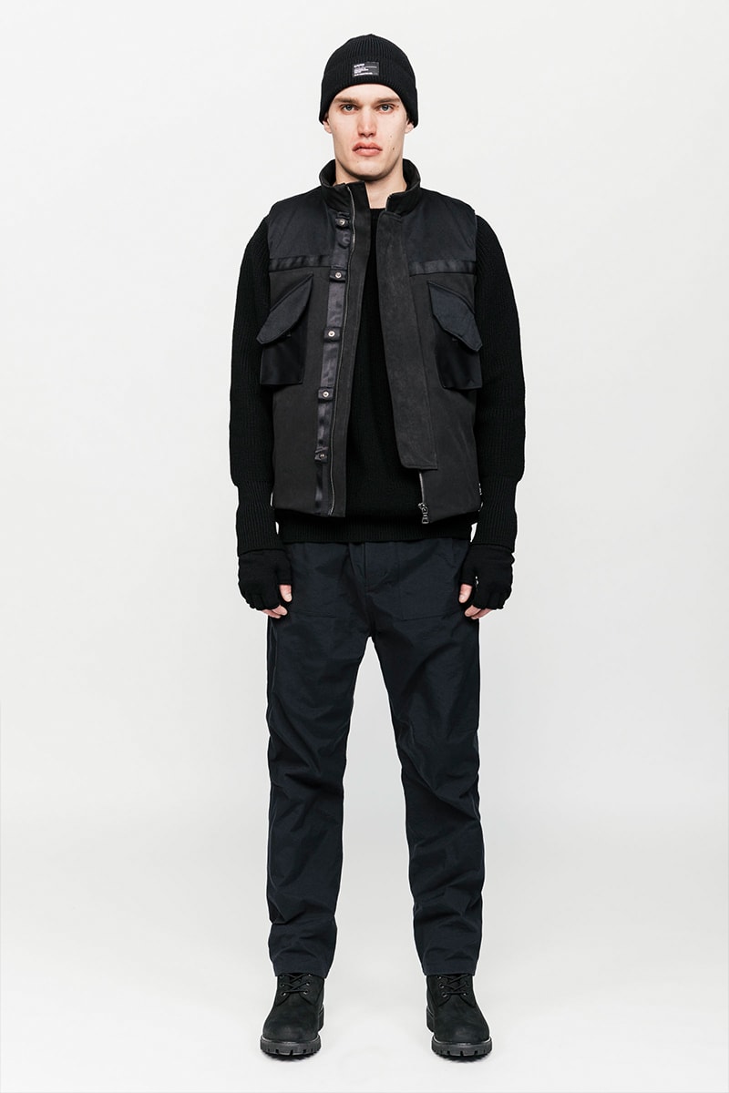 HAVEN Fall Winter 2019 Collection Lookbook Toronto Vancouver Canada Jacket Vest Sweater Shirt Beanie Pants Primaloft CORDURA Polartec