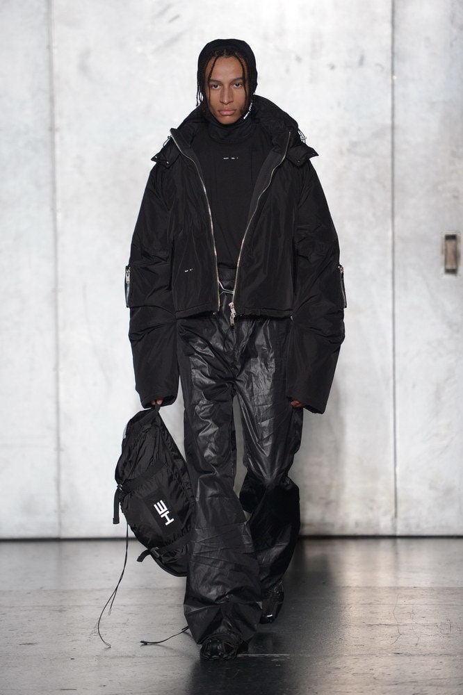 HELIOT EMIL Fall/Winter 2019 Copenhagen Fashion Week Utility Utilitarian Collection Textile Fabric runway collection