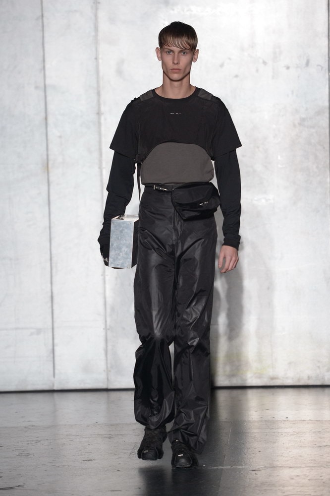 HELIOT EMIL Fall/Winter 2019 Copenhagen Fashion Week Utility Utilitarian Collection Textile Fabric runway collection