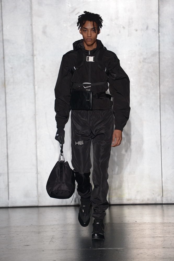 HELIOT EMIL Fall/Winter 2019 Copenhagen Fashion Week Utility Utilitarian Collection Textile Fabric runway collection