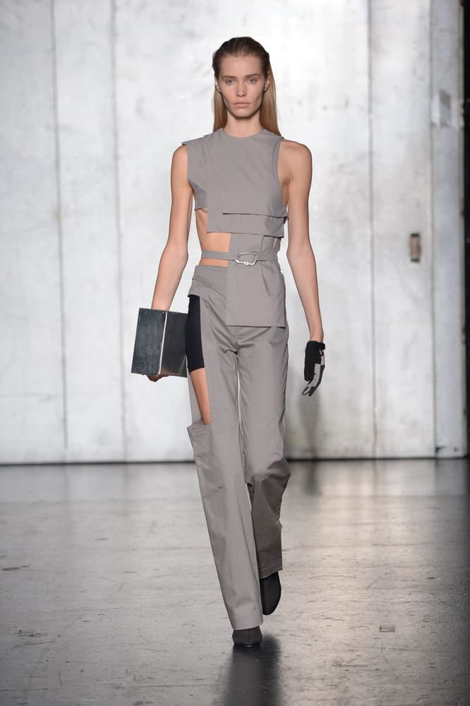 HELIOT EMIL Fall/Winter 2019 Copenhagen Fashion Week Utility Utilitarian Collection Textile Fabric runway collection