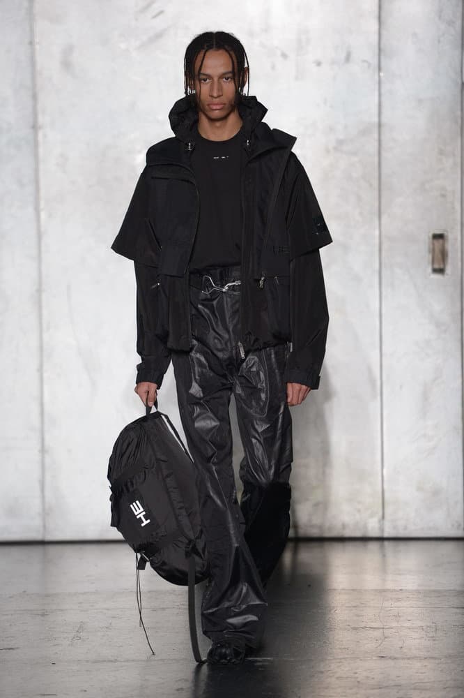 HELIOT EMIL Fall/Winter 2019 Copenhagen Fashion Week Utility Utilitarian Collection Textile Fabric runway collection