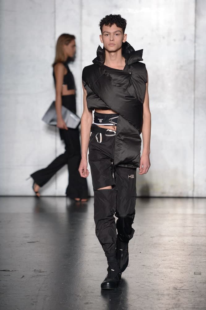 HELIOT EMIL Fall/Winter 2019 Copenhagen Fashion Week Utility Utilitarian Collection Textile Fabric runway collection
