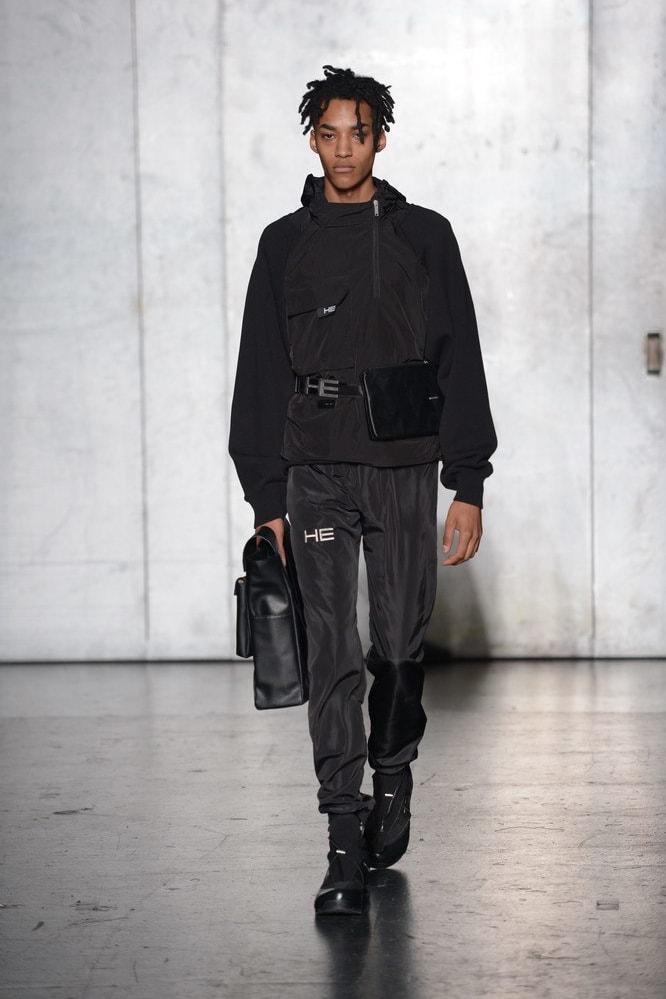 HELIOT EMIL Fall/Winter 2019 Copenhagen Fashion Week Utility Utilitarian Collection Textile Fabric runway collection