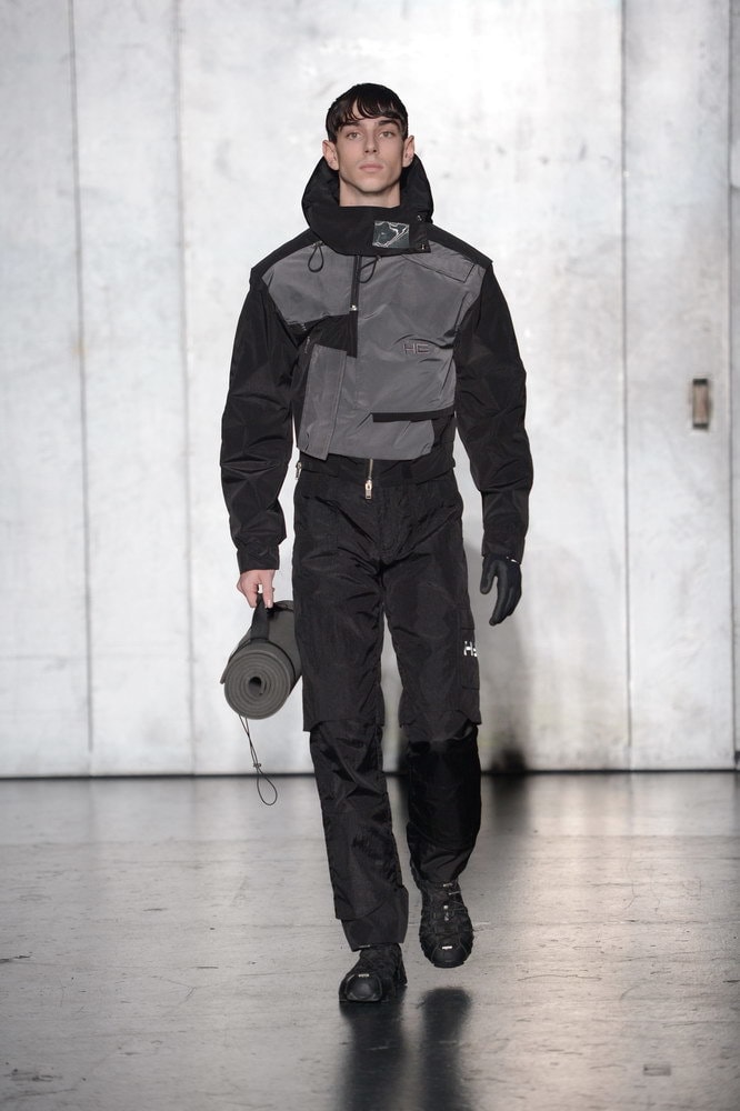 HELIOT EMIL Fall/Winter 2019 Copenhagen Fashion Week Utility Utilitarian Collection Textile Fabric runway collection