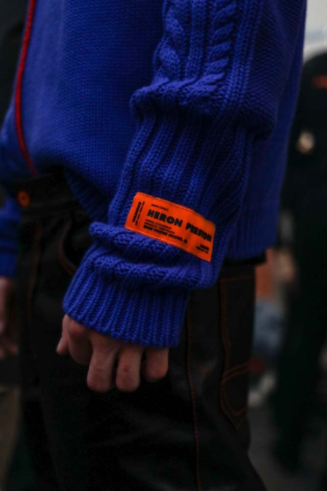 Heron Preston Fall Winter 2019 Paris Presentation