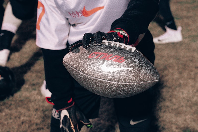 heron preston nike football 2019 january february fashion sports 