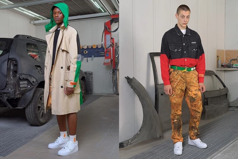 heron preston spring summer 2019 lookbook ss19 collection clothes outerwear jackets shirts coats info details line