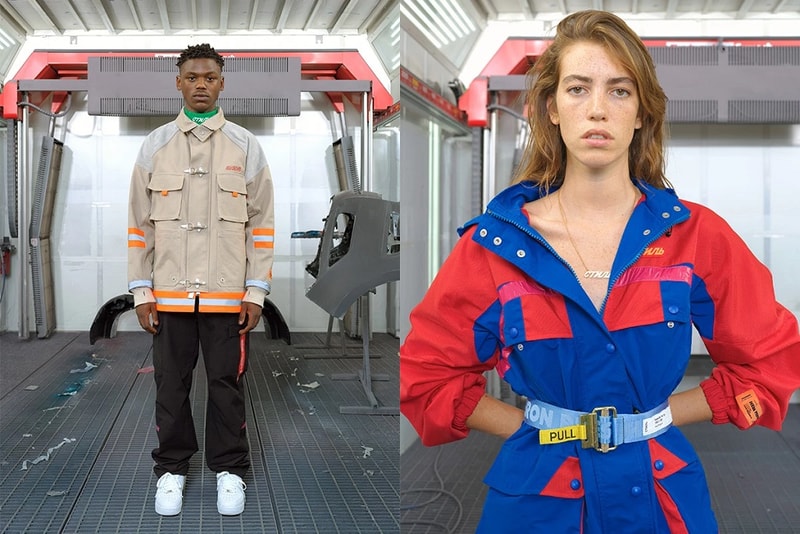 heron preston spring summer 2019 lookbook ss19 collection clothes outerwear jackets shirts coats info details line
