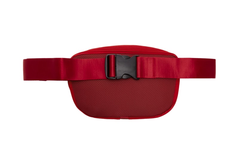 Homme Plissé Issey Miyake Pleated Waist Bag Black Red Release info Date