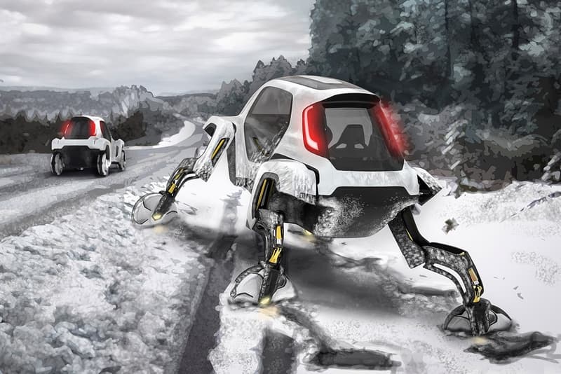 hyundai elevate electric concept car vehicle robot ces 2019 consumer electronics show las vegas nevada january 2019 emergency response disaster pictures pics images photos