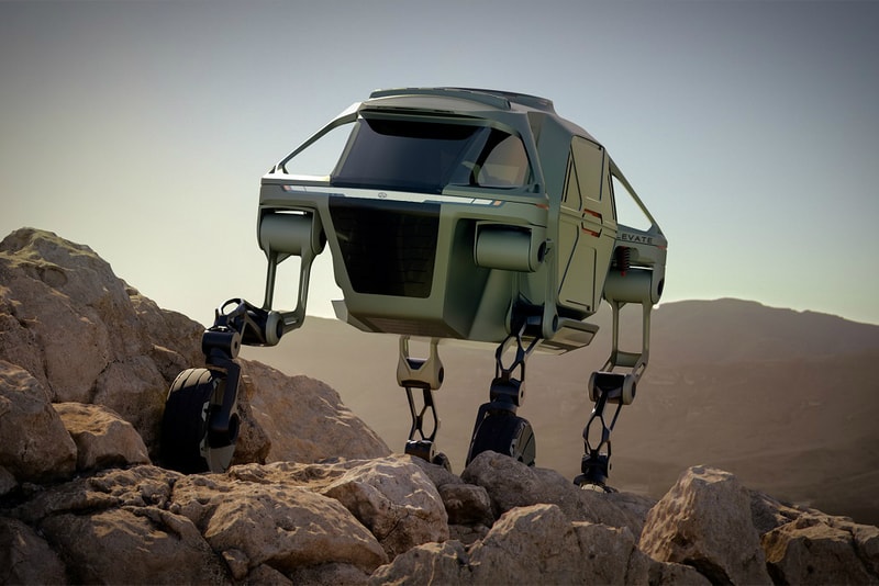 hyundai elevate electric concept car vehicle robot ces 2019 consumer electronics show las vegas nevada january 2019 emergency response disaster pictures pics images photos