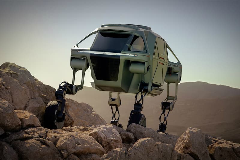 hyundai elevate electric concept car vehicle robot ces 2019 consumer electronics show las vegas nevada january 2019 emergency response disaster pictures pics images photos