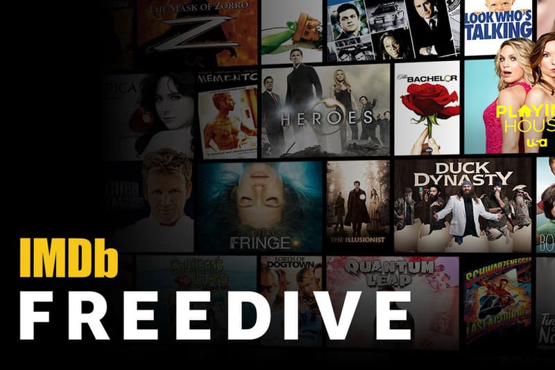 IMDb Amazon Free Streaming Service Freedive 