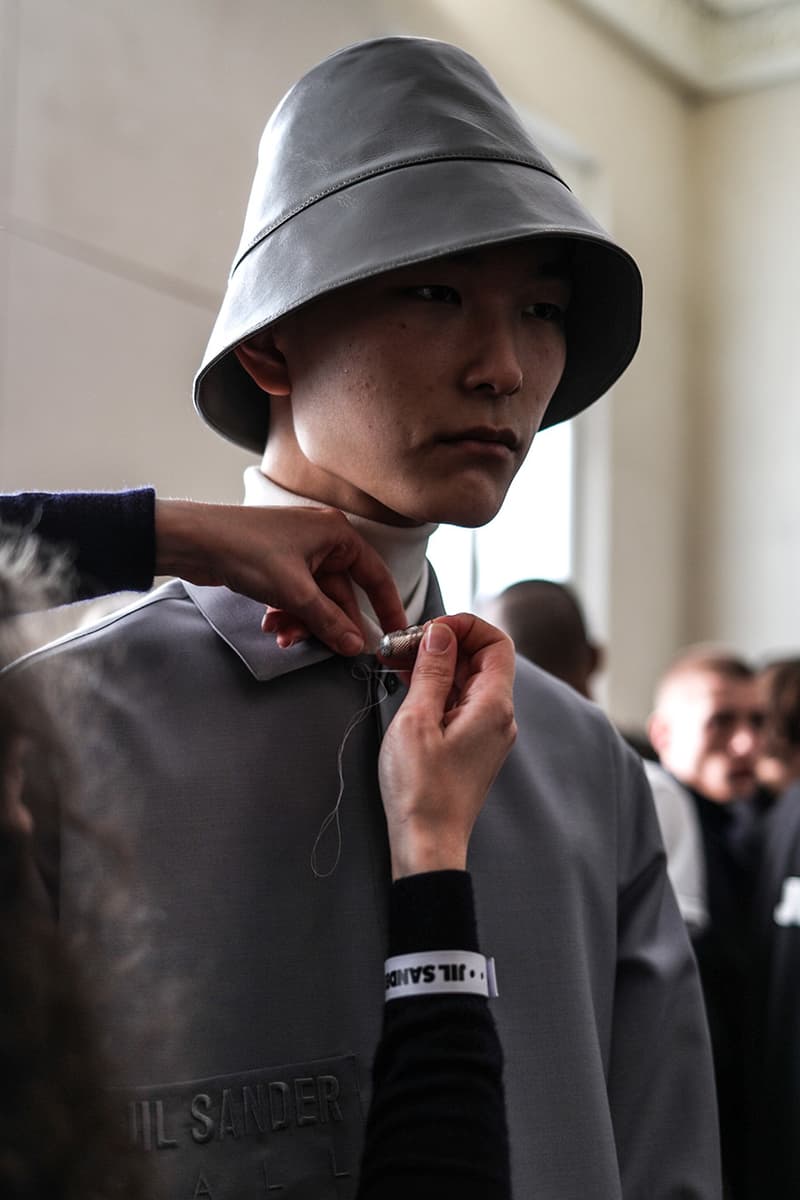 Jil Sander Fall/Winter 2019 Review Report Paris Fashion Week Backstage First Look Luke Lucie Meier Prada