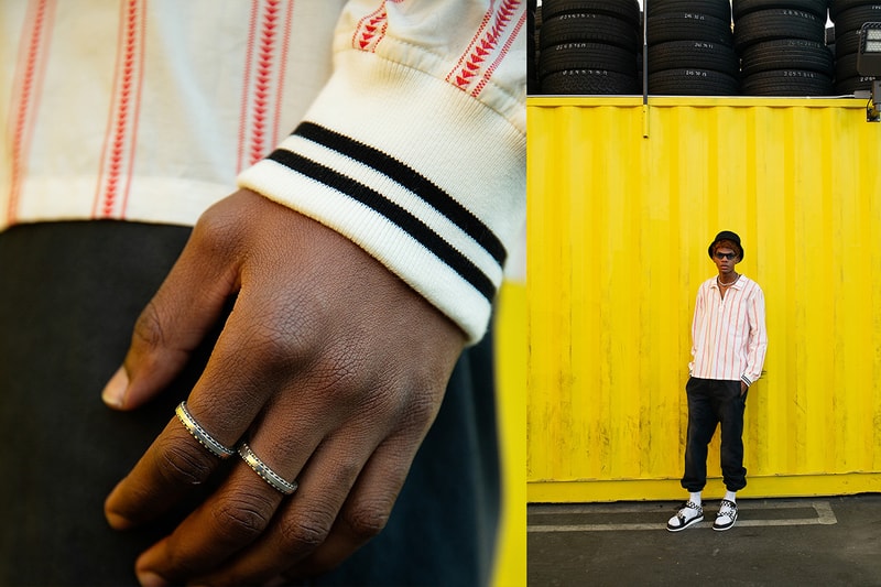 John Elliott Spring/Summer 2019 Lookbook basics staples sweats denim collection release info pricing date jewelry acceessories jackets sweaters los angeles M.A.R.S bougainvillea flowers made in LA 