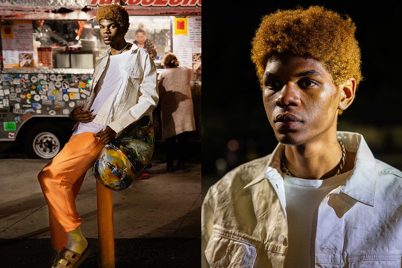 John Elliott Spring/Summer 2019 Lookbook basics staples sweats denim collection release info pricing date jewelry acceessories jackets sweaters los angeles M.A.R.S bougainvillea flowers made in LA 