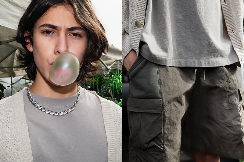 John Elliott Spring/Summer 2019 Lookbook basics staples sweats denim collection release info pricing date jewelry acceessories jackets sweaters los angeles M.A.R.S bougainvillea flowers made in LA