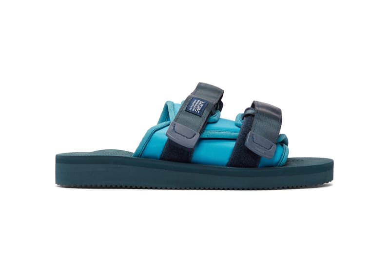 John Elliott x Suicoke Moto Sandals "White & Black Suicoke Edition MOTO-JEab-E Sandals" "Blue & Navy Suicoke Edition MOTO-JEab-G Sandals" "Silver & Green Suicoke Edition MOTO-JEab-F Sandals" nylon