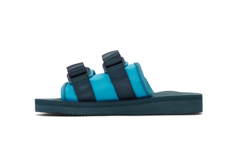 John Elliott x Suicoke Moto Sandals "White & Black Suicoke Edition MOTO-JEab-E Sandals" "Blue & Navy Suicoke Edition MOTO-JEab-G Sandals" "Silver & Green Suicoke Edition MOTO-JEab-F Sandals" nylon