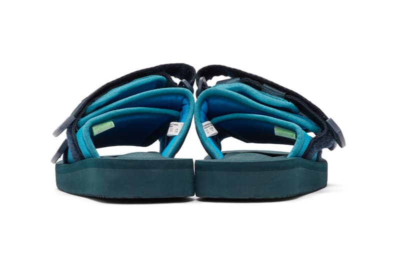 John Elliott x Suicoke Moto Sandals "White & Black Suicoke Edition MOTO-JEab-E Sandals" "Blue & Navy Suicoke Edition MOTO-JEab-G Sandals" "Silver & Green Suicoke Edition MOTO-JEab-F Sandals" nylon