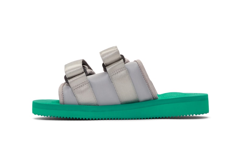 John Elliott x Suicoke Moto Sandals "White & Black Suicoke Edition MOTO-JEab-E Sandals" "Blue & Navy Suicoke Edition MOTO-JEab-G Sandals" "Silver & Green Suicoke Edition MOTO-JEab-F Sandals" nylon
