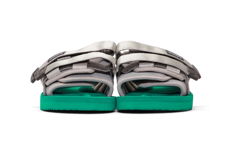 John Elliott x Suicoke Moto Sandals "White & Black Suicoke Edition MOTO-JEab-E Sandals" "Blue & Navy Suicoke Edition MOTO-JEab-G Sandals" "Silver & Green Suicoke Edition MOTO-JEab-F Sandals" nylon