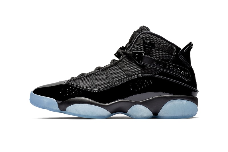 jordan 6 rings cap and gown black white black 2019 footwear jordan brand