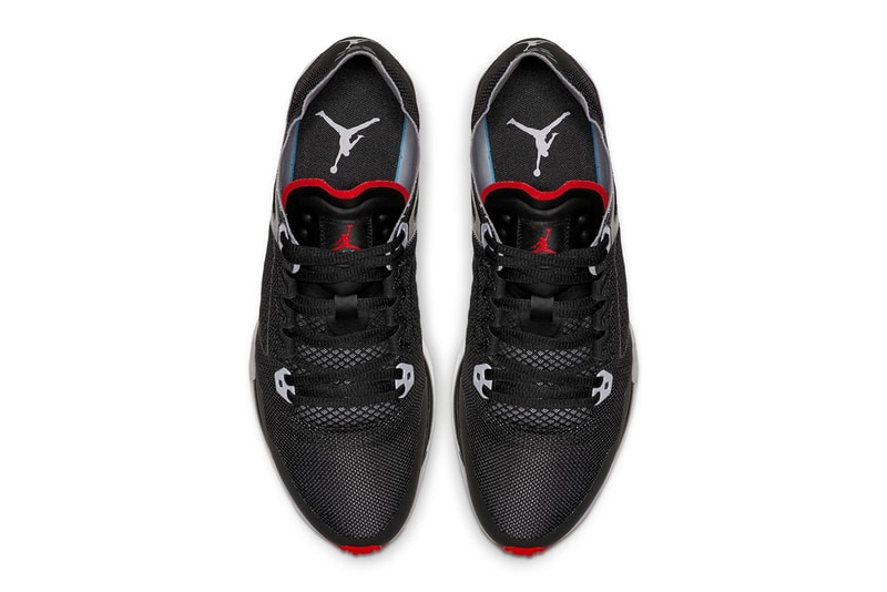 Jordan 89 Racer Black red bred Release Info Date runner running jordan brand sneaker colorway first look Air Jordan 4