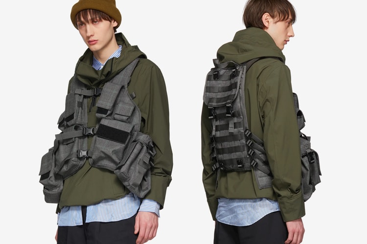 Junya Watanabe Launches Plaid Tropical Vest