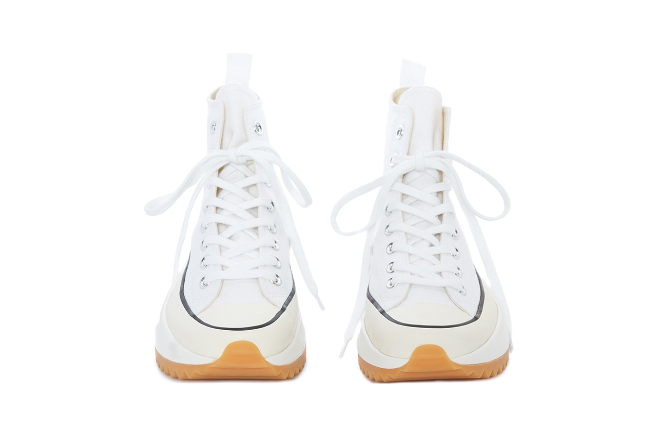 JW Anderson Converse Run Star Hike White Closer Look Release Date Official Details Pre Order Sale News Images Chuck Taylor All Star 70 Platform