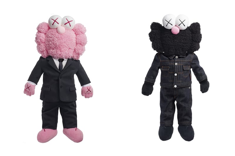 kaws pink plush bff