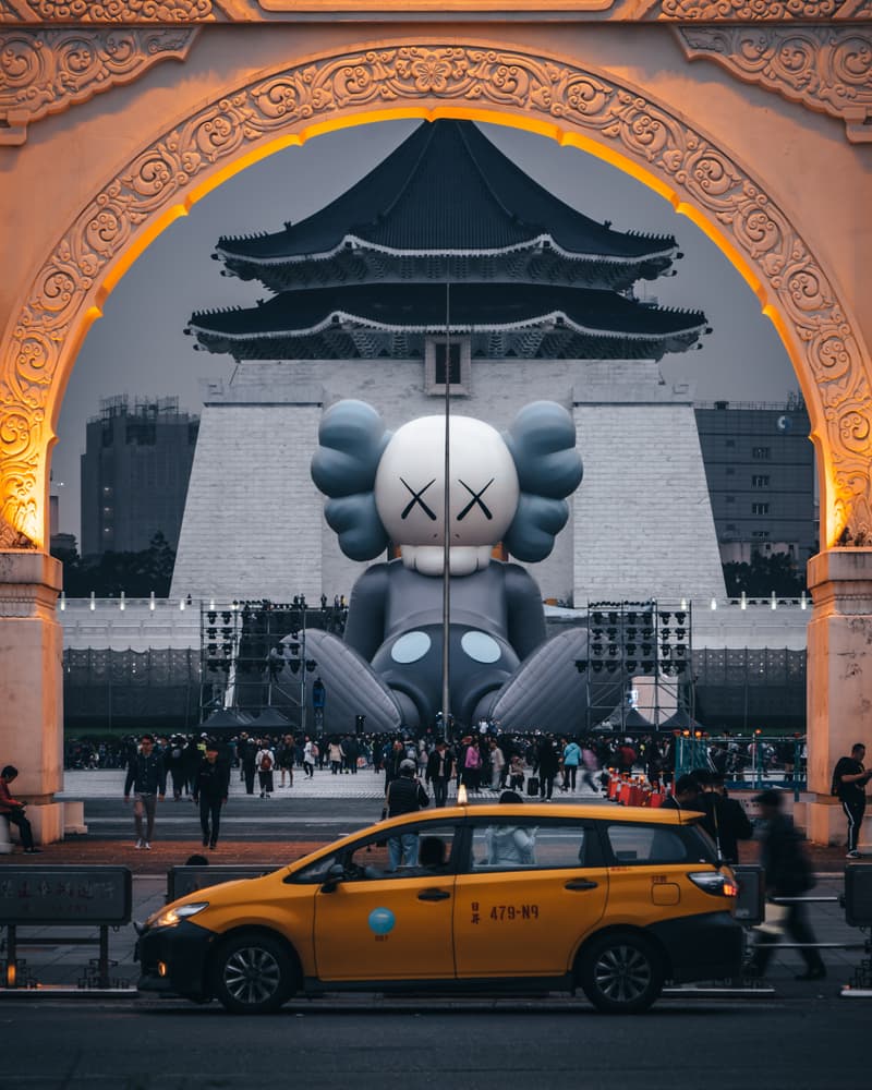 KAWS 'KAWS:HOLIDAY' Sculpture Taipei Taiwan