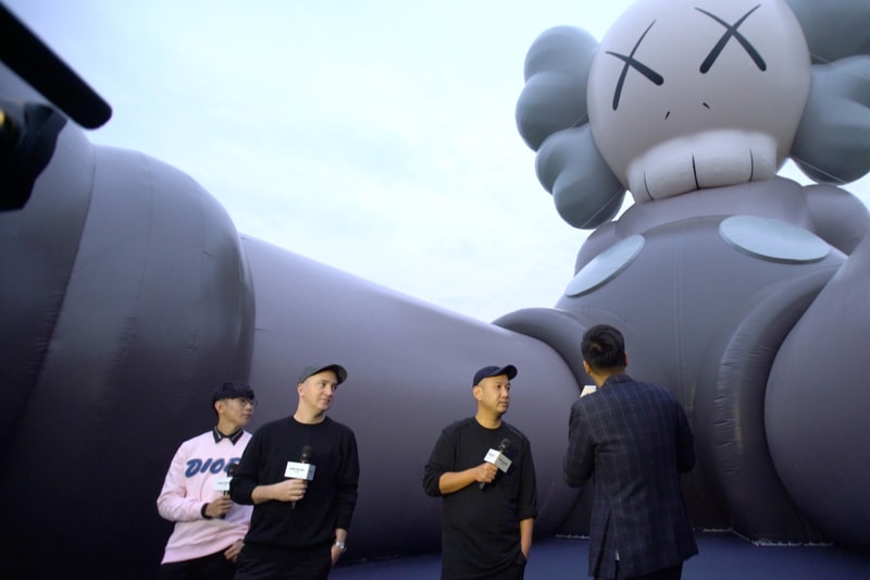 KAWS 'KAWS:HOLIDAY' Sculpture Taipei Taiwan