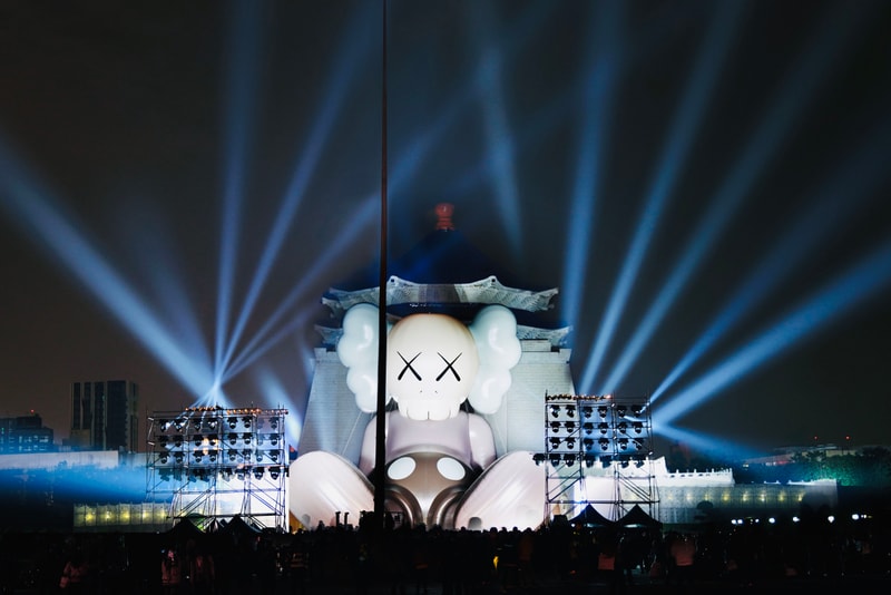 KAWS 'KAWS:HOLIDAY' Sculpture Taipei Taiwan
