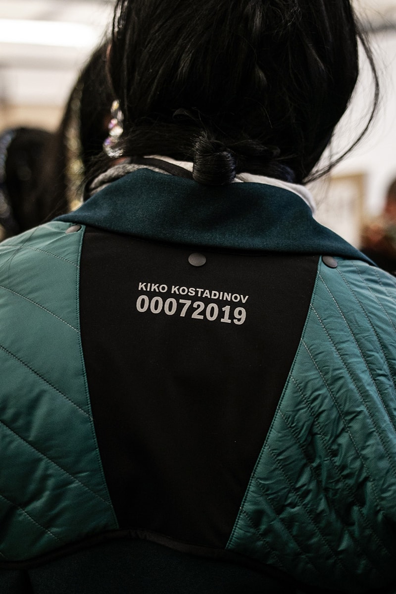 Kiko Kostadinov Fall/Winter 2019 Backstage LFW:M London Fashion Week: Men's Asics Camper