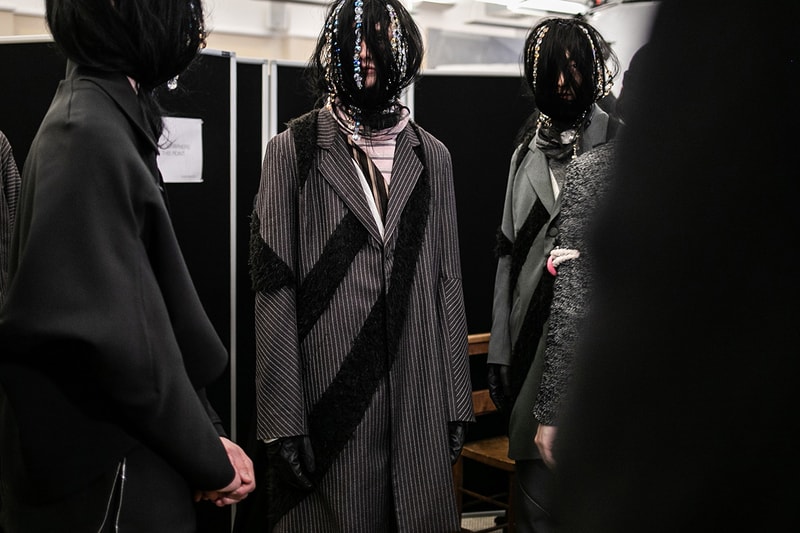 Kiko Kostadinov Fall/Winter 2019 Backstage LFW:M London Fashion Week: Men's Asics Camper