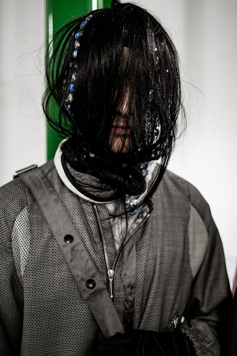 Kiko Kostadinov Fall/Winter 2019 Backstage LFW:M London Fashion Week: Men's Asics Camper