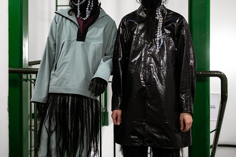 Kiko Kostadinov Fall/Winter 2019 Backstage LFW:M London Fashion Week: Men's Asics Camper